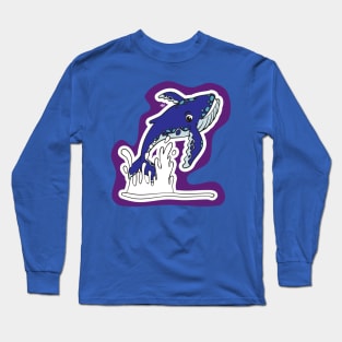 Jumping Whale Long Sleeve T-Shirt